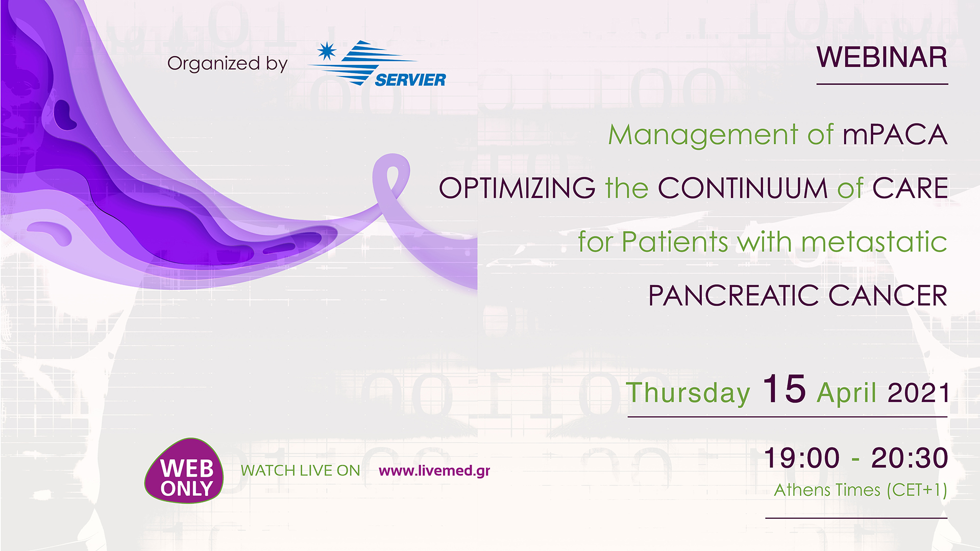 Webinar - Management of mPACA - Optimizing the Continuum of Care for Patients with metastatic Pancreatic Cancer